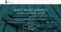 Desktop Screenshot of janesyachtservices.com